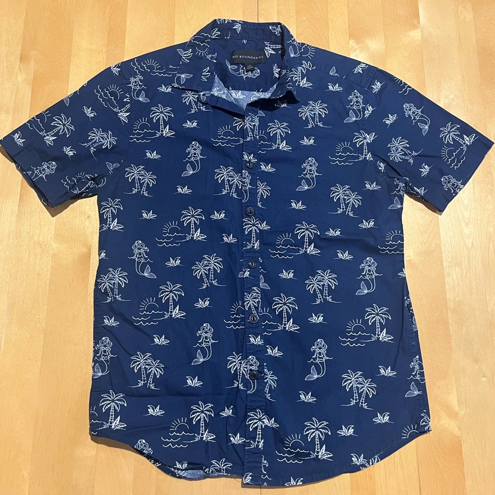 No Boundaries Button-up Hawaiian Shirt